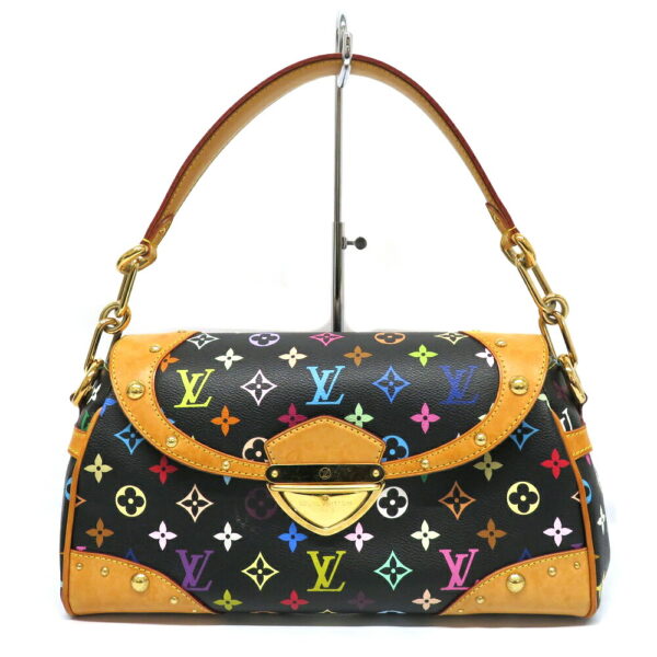 imgrc0087398266 Louis Vuitton Beverly MM Monogram Multicolor Handbag Noir