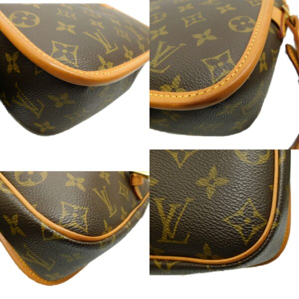 imgrc0087398725 Louis Vuitton Sologne Monogram Crossbody Shoulder Bag Brown