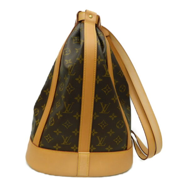 imgrc0087398968 Louis Vuitton Randonnée PM Monogram Drawstring Bag Brown