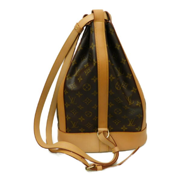 imgrc0087398969 Louis Vuitton Randonnée PM Monogram Drawstring Bag Brown