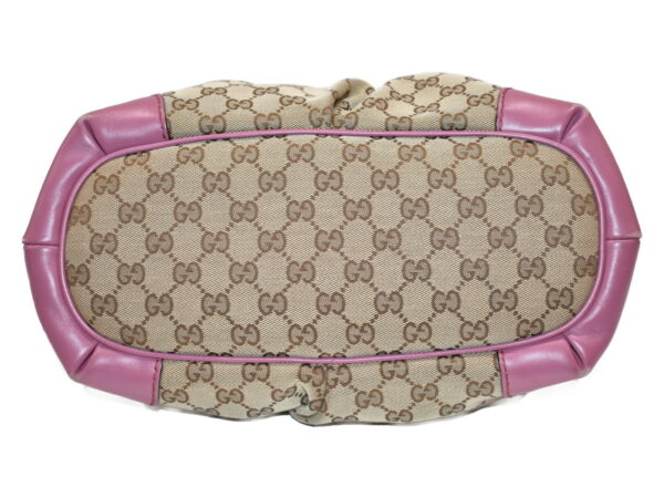 imgrc0087404005 Gucci Sookie 2WAY Bag Canvas Leather Beige Pink