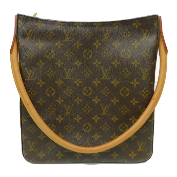 imgrc0087430618 Louis Vuitton Looping GM Monogram Shoulder Bag Brown