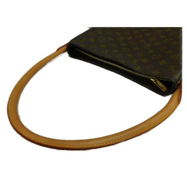 imgrc0087430626 Louis Vuitton Looping GM Monogram Shoulder Bag Brown