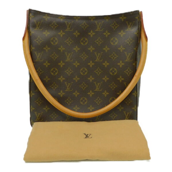 imgrc0087430691 Louis Vuitton Looping GM Monogram Shoulder Bag Brown