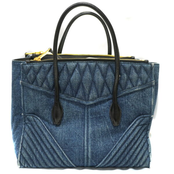 imgrc0087466244 Miu Miu 2WAY Handbag Denim Leather