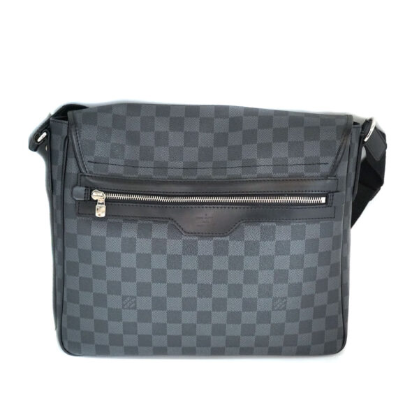 imgrc0087467377 Louis Vuitton Daniel GM Shoulder Bag Damier Graphite Black