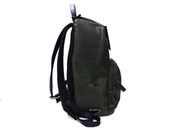 imgrc0087478245 Prada Nylon Backpack Rucksack Green