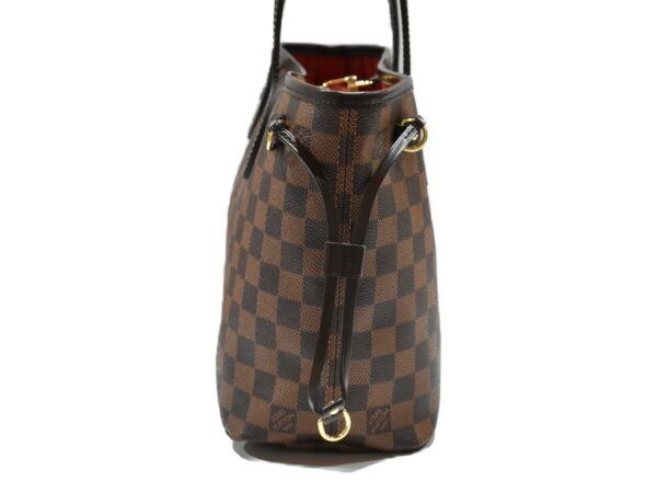 imgrc0087491192 Louis Vuitton Neverfull PM Damier Canvas Tote Bag Brown