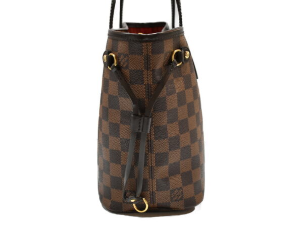 imgrc0087491193 Louis Vuitton Neverfull PM Damier Canvas Tote Bag Brown