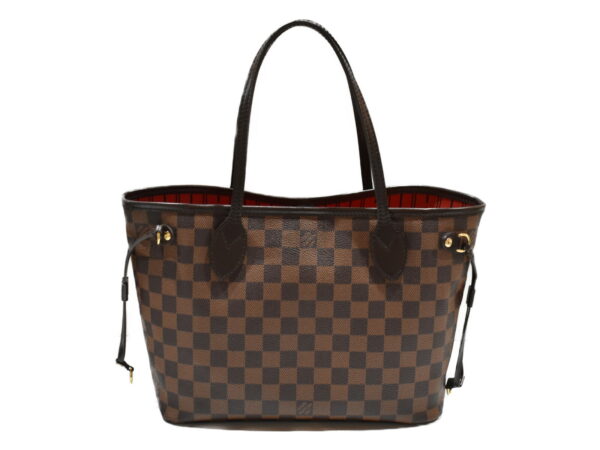 imgrc0087491200 Louis Vuitton Neverfull PM Damier Canvas Tote Bag Brown