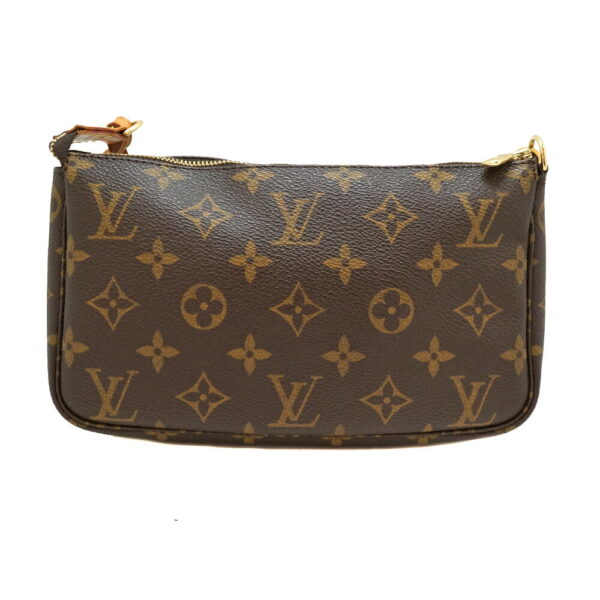 imgrc0087503279 Louis Vuitton Pochette Accessory Pouch Monogram Canvas Brown