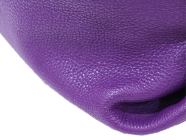 imgrc0087509812 Ferragamo Shoulder Bag Gancini Leather Purple