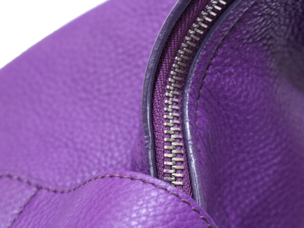 imgrc0087509821 Ferragamo Shoulder Bag Gancini Leather Purple