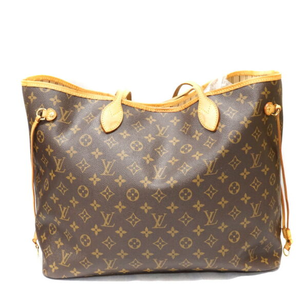 imgrc0087590518 Louis Vuitton Neverfull GM Monogram Canvas Tote Bag Brown