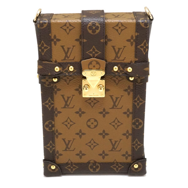 imgrc0087590675 Louis Vuitton Pochette Trunk Vertical Monogram Brown