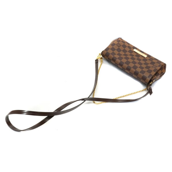 imgrc0087599498 Louis Vuitton Favorite PM Shoulder Bag Damier Ebene Brown