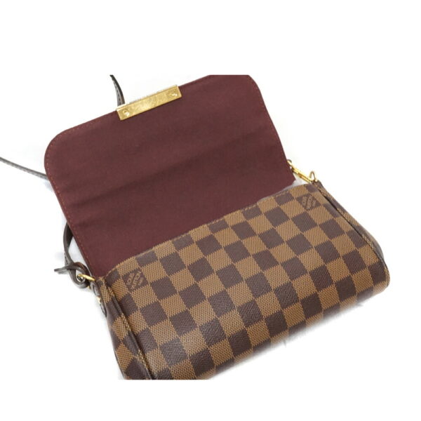 imgrc0087599499 Louis Vuitton Favorite PM Shoulder Bag Damier Ebene Brown