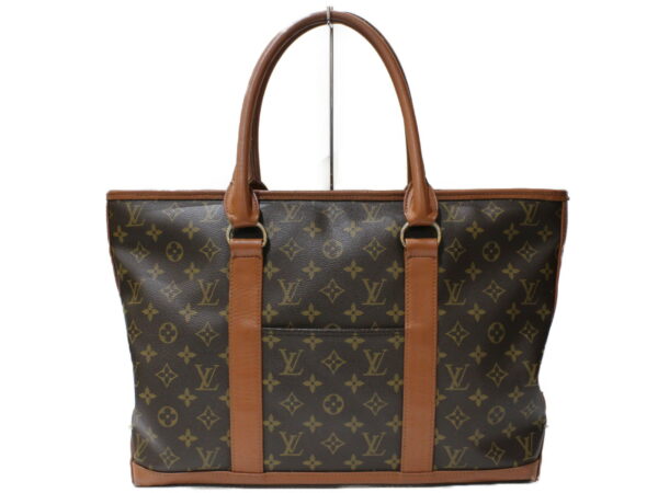 imgrc0087611762 Louis Vuitton Weekend PM Monogram Canvas Tote Bag Brown