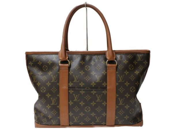 imgrc0087611765 Louis Vuitton Weekend PM Monogram Canvas Tote Bag Brown