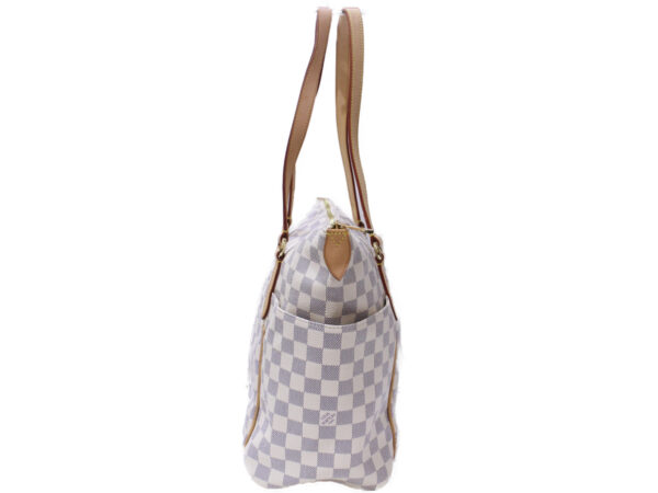 imgrc0087661592 Louis Vuitton Totally MM Damier Azur Tote Bag White