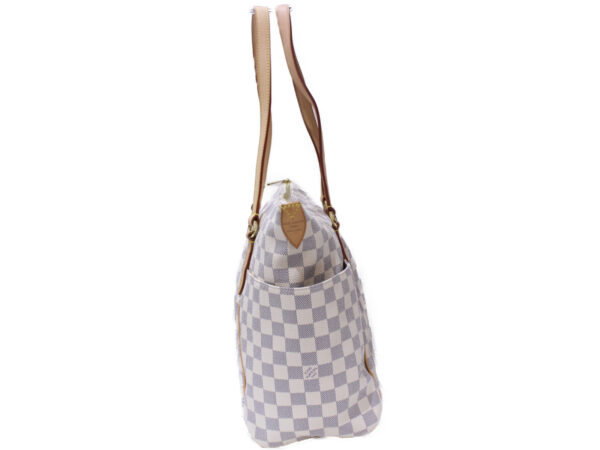 imgrc0087661593 Louis Vuitton Totally MM Damier Azur Tote Bag White