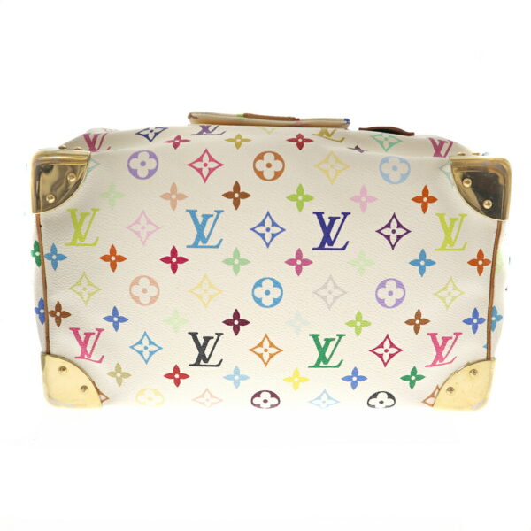 imgrc0087662209 Louis Vuitton Speedy 30 Handbag Monogram Multicolor White