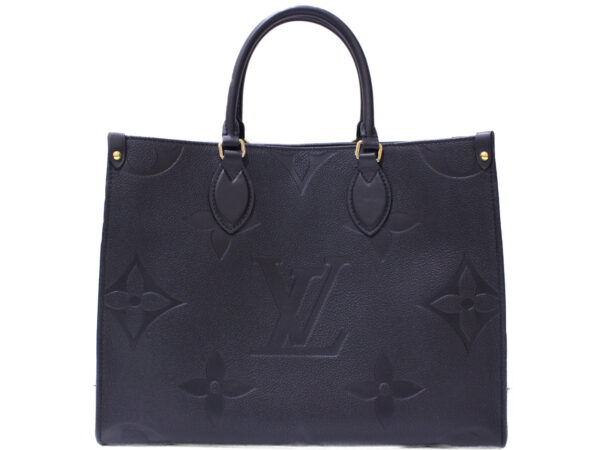 imgrc0087675190 Louis Vuitton On The Go MM Empreinte Giant Tote Bag Noir Black