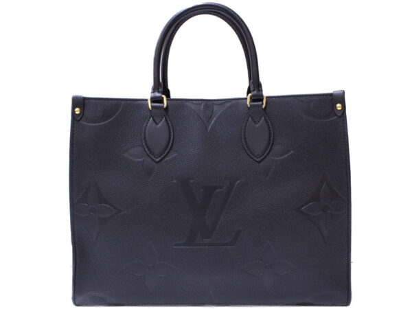 imgrc0087675193 Louis Vuitton On The Go MM Empreinte Giant Tote Bag Noir Black