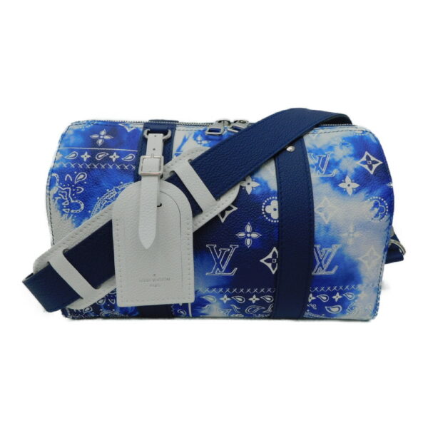 imgrc0087685906 Louis Vuitton City Keepall Bandana Shoulder Bag Blue