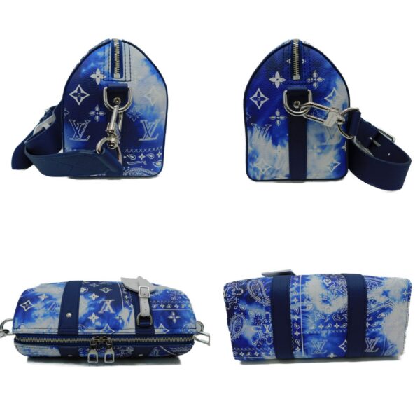 imgrc0087685908 Louis Vuitton City Keepall Bandana Shoulder Bag Blue