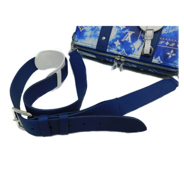 imgrc0087685916 Louis Vuitton City Keepall Bandana Shoulder Bag Blue