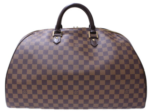 imgrc0087707703 Louis Vuitton Ribera GM Damier Canvas Bag Brown