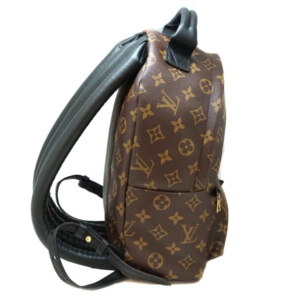 imgrc0087709854 Louis Vuitton Palm Springs Backpack PM Monogram Canvas Brown Black