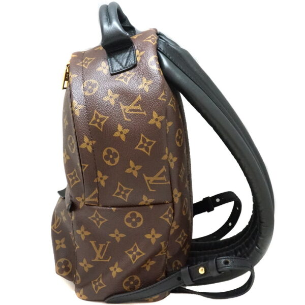 imgrc0087709855 Louis Vuitton Palm Springs Backpack PM Monogram Canvas Brown Black