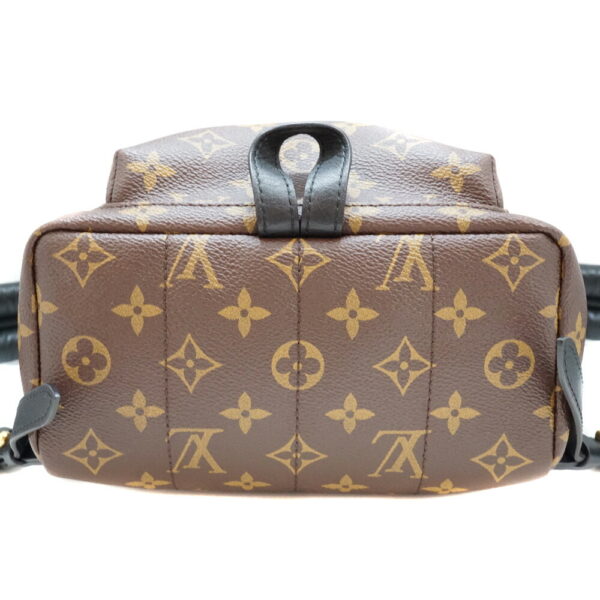 imgrc0087709857 Louis Vuitton Palm Springs Backpack PM Monogram Canvas Brown Black