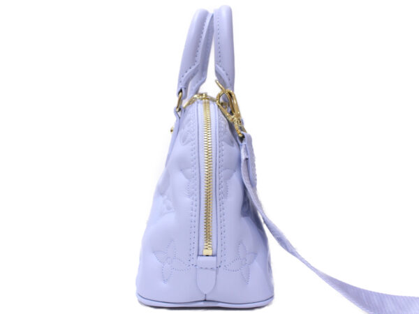 imgrc0087714300 Louis Vuitton Alma BB Calf Leather Shoulder Bag Blue Glacier