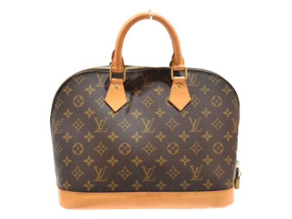 imgrc0087758651 Louis Vuitton Alma Handbag Monogram Brown