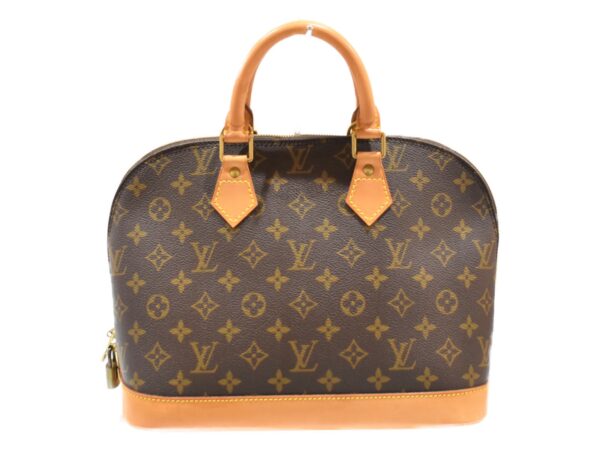 imgrc0087758652 Louis Vuitton Alma Handbag Monogram Brown