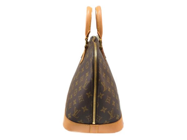 imgrc0087758654 Louis Vuitton Alma Handbag Monogram Brown