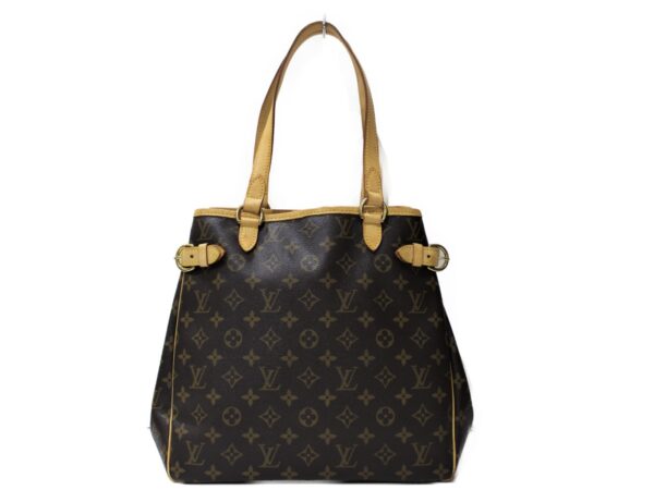 imgrc0087826511 Louis Vuitton Batignolles Vertical Monogram Canvas Tote Bag Brown