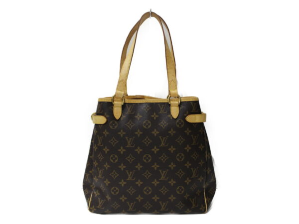 imgrc0087826512 Louis Vuitton Batignolles Vertical Monogram Canvas Tote Bag Brown