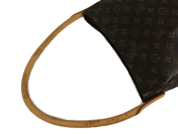 imgrc0087827351 Louis Vuitton Looping GM Monogram Canvas Shoulder Bag Brown