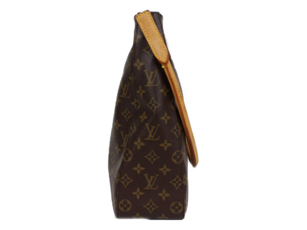 imgrc0087827357 Louis Vuitton Looping GM Monogram Canvas Shoulder Bag Brown