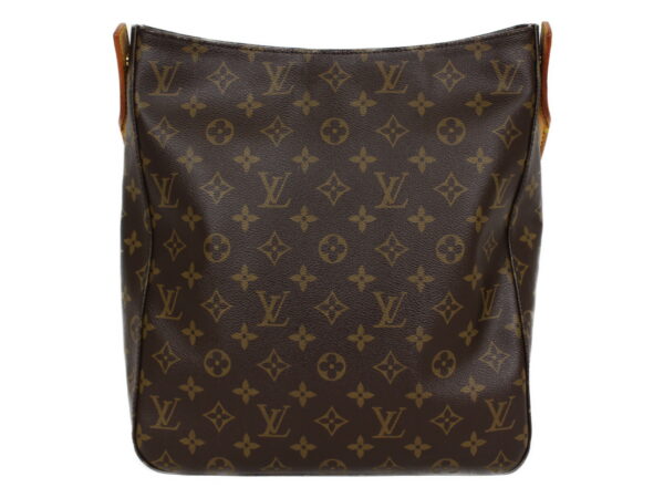 imgrc0087827358 Louis Vuitton Looping GM Monogram Canvas Shoulder Bag Brown