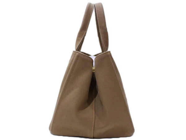 imgrc0087837057 Prada Kanapa Handbag Canvas Beige