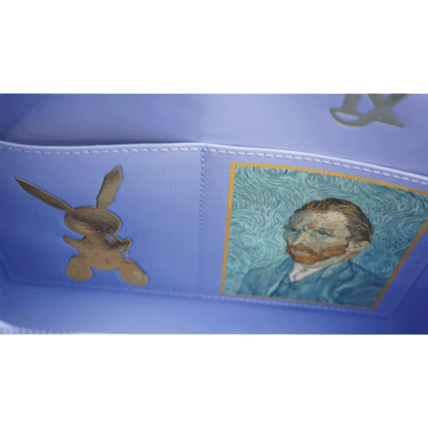 imgrc0087853717 Louis Vuitton Masters Collection Van Gogh Montaigne MM Blue