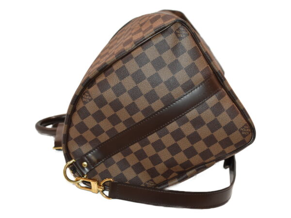 imgrc0087877898 Louis Vuitton Keepall Bandouliere 45 Damier Ebene Bag Brown