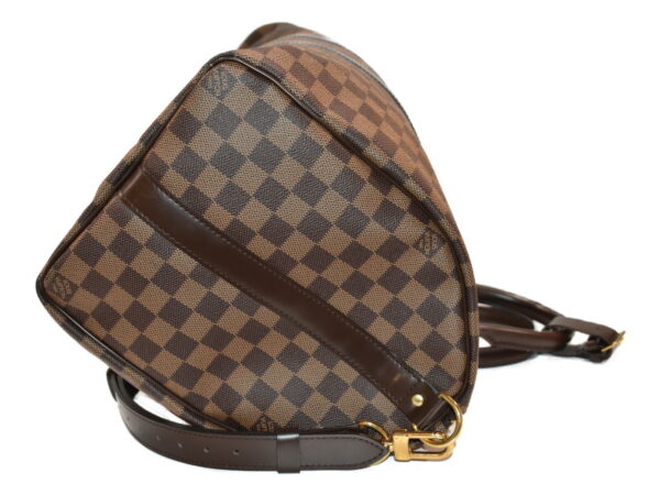 imgrc0087877899 Louis Vuitton Keepall Bandouliere 45 Damier Ebene Bag Brown