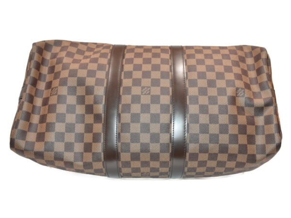 imgrc0087877900 Louis Vuitton Keepall Bandouliere 45 Damier Ebene Bag Brown