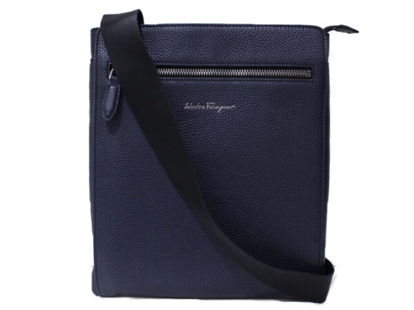 imgrc0087888675 Salvatore Ferragamo Messenger Bag Shoulder Bag Navy